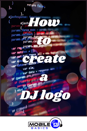 How to create a DJ logo