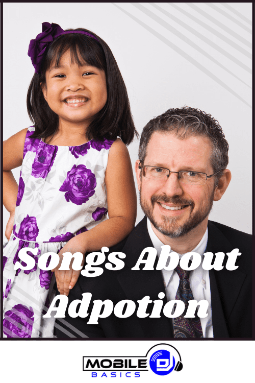 Happy Little Girl with New Parent - Songs about Adoption