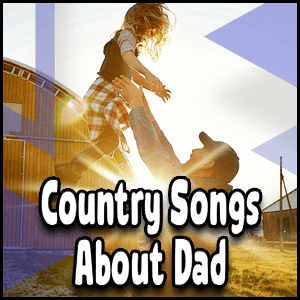 a picture of a man holding a girl in the air. Country Songs About Dad