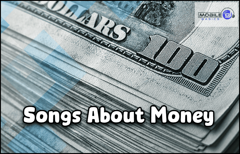 large stack of 100 dollar bills - Songs About Money