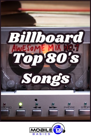 Billboard's top 80's songs.