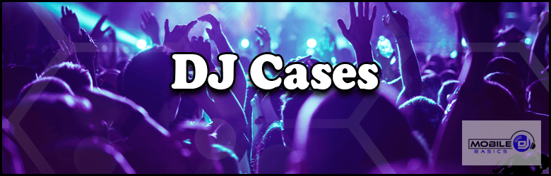 a purple and blue background with the words dj cases.