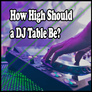 A DJ is deftly adjusting controls on a dynamic DJ table, raising the ultimate question: 