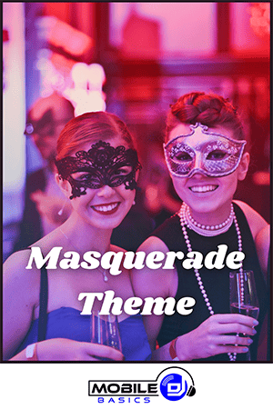 People Having Fun at a Masquerade Ball