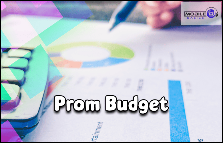 Prom budget on paper.