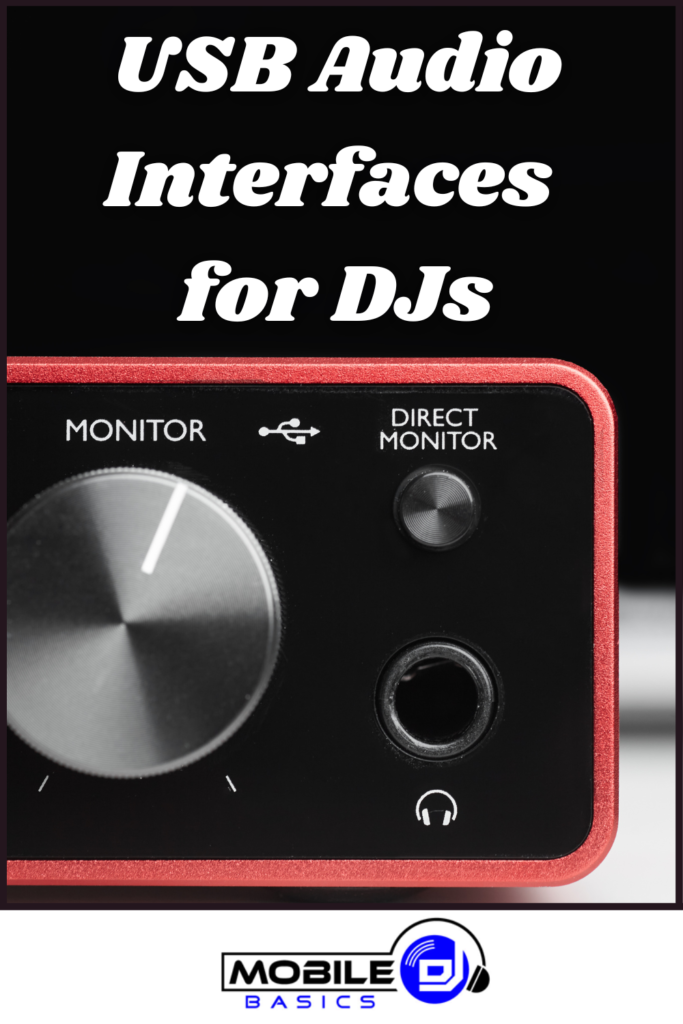 USB audio interfaces for DJs.