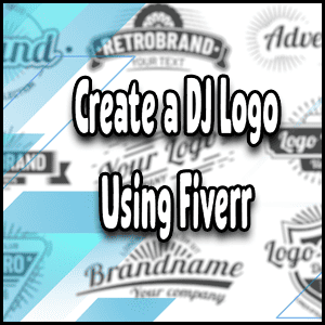 Create a DJ logo using Fiverr.